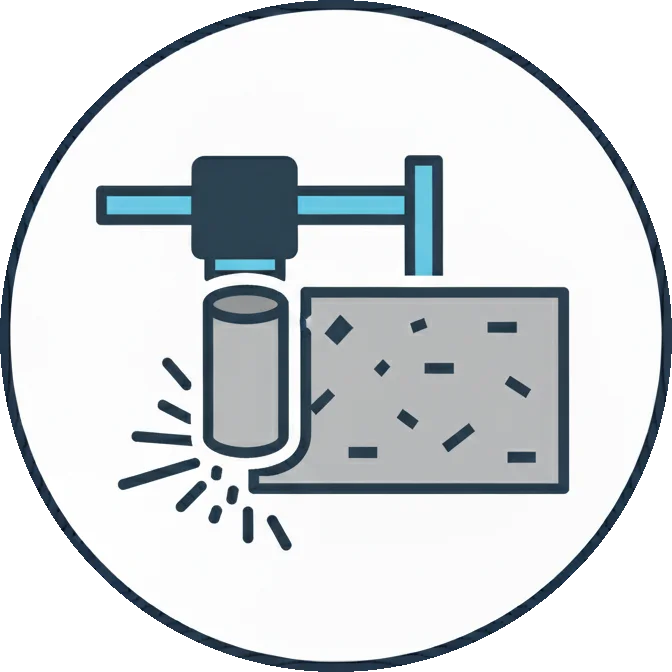 Core Drilling Icon